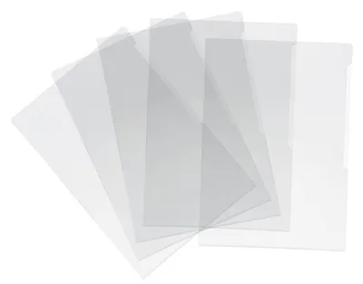 Produktbild von Sichthüllen A4 glasklar 150my VE=4x100 Stück