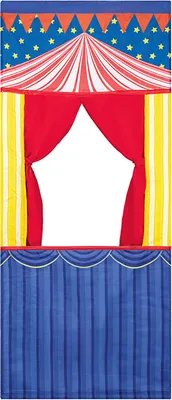 Produktbild von Playtive Pop Up Türspiele, mit Klettverschluss (Zirkus) -  neuwertig