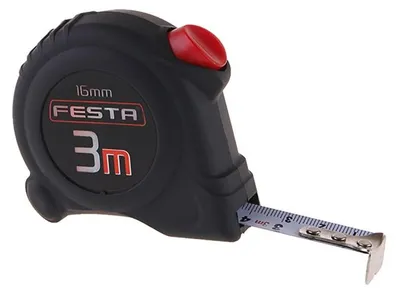 Obrázek produktu pro Metr svinovací FESTA Autolock 3mx16mm 11333