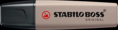 Produktbild von STABILO BOSS ORIGINAL NatureColors, 1 Stück(e), Hellgrau, 18 Jahr(e), Meißel, Hellgrau, Schwarz, Kunststoff