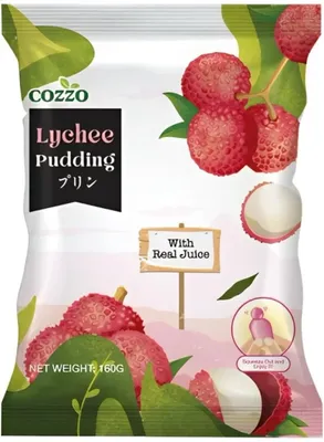Produktbild von COZZO Frucht Jelly Gelee Bonbons Litschi 160g