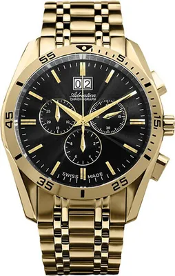 Produktbild von NEUE ORIGINAL ADRIATICA A8202.1114CH Herrenuhr + Goldgravur Datum