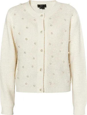 Image de Veste en tricot NAEMI pour femmes - blanc, XS/S