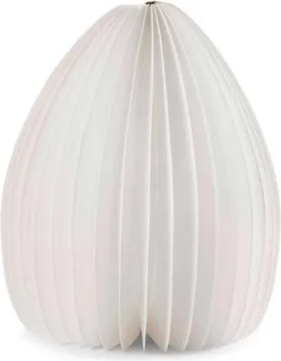 Zdjęcie produktu dla Gingko, lampa LED Vase 3W, dekoracyjna, składana, bambusowy design, biała