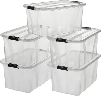 Produktbild von 5 Stück Aufbewahrungsboxen 385x254x185 mm - 14L Volumen
