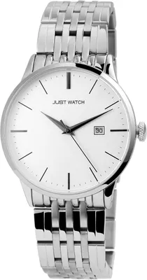 Produktbild von Herren-Uhr Edelstahl Gliederarmband Datum mit Analog Quarz Elegantes Design für den modernen Mann Funktionale Details Datumsanzeige Präzises Quarzwerk
