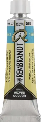 Produktbild von Rembrandt Aquarellfarbe 10 ml Cobalt Turquoise Blue