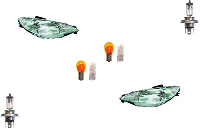 Produktbild von Scheinwerfer passend für Peugeot 206 CC 09/98- Leucht. Satz Links Rechts 6204S7 6205S7 Johns