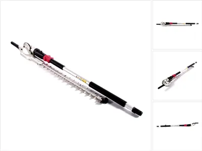 A hedge trimmer attachment on a white background.