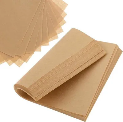 Produktbild von 150 Stück Backpapier 20x20cm quadratisch Antihaft für Backen, Grillen, Pizza, Ofen