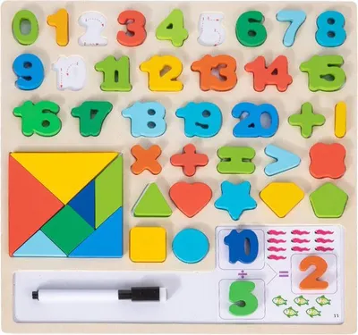 Image de Puzzle éducatif numérique pour apprendre à compter