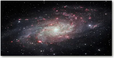 Produktbild von Tulup® Glas-Bild - 100x50 -Wandkunst - Wandbild hinter gehärtetem Sicherheitsglas  - Weltall & Science-Fiction - Nebel - Schwarz