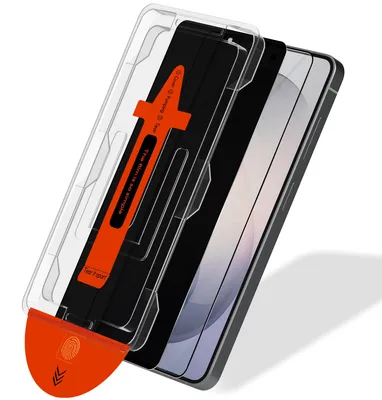 Zdjęcie produktu dla 2-pak Samsung S26 Szkło ochronne na ekran (1 Privacy + 1 przezroczyste) - Szkło hartowane | [Automatyczna instalacja] - Bez bąbelków