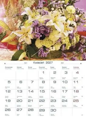 Immagine prodotto di Calendario 2025: Composizioni floreali - Michalczyk e Prokop