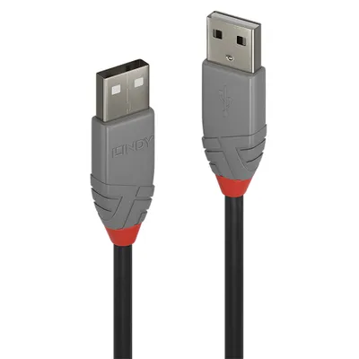 Zdjęcie produktu dla Lindy 36690, 0,2 m, USB A, USB A, USB 2.0, 0,48 Gbit/s, Czarny