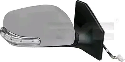 Produktbild von TYC 336-0078 Außenspiegel Seitenspiegel Links für TOYOTA AVENSIS Kombi (T25) Asphärisch Beheizt Grundiert