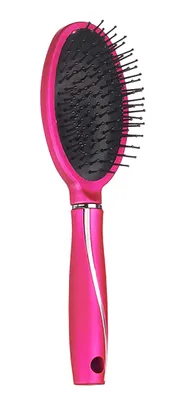 Produktbild von HAARBÜRSTE 25cm Massagebürste Noppenbürste Haarbürsten Entwirrbürste Bürste Kamm (Pink-08)