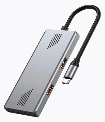 Image de Hub GEMBIRD 4 ports USB 3.2 (GEN 2) Type-C GR