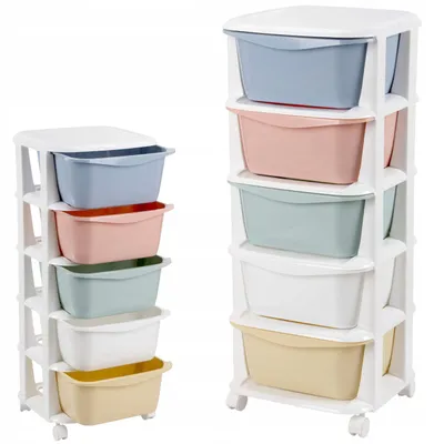 Imagen del producto de Gockowiak - Estante organizador para juguetes, modelo "Spielzeugregal", con 5 niveles