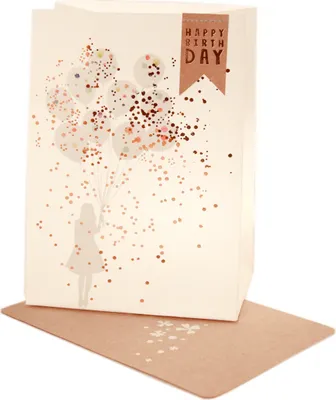 Produktbild von Schattenlichttüte - Happy Birthday