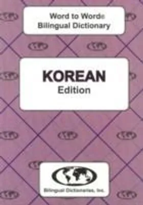 Zdjęcie produktu dla Słownik angielsko-koreański i koreańsko-angielski (słowo w słowo)