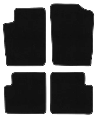 Obrázok produktu pre Velúrové autokoberce pre: Citroen Xsara 1997-2006 (kombi/hatchback) – sada 4 ks, čierne, na mieru – Wielganizator BASIC