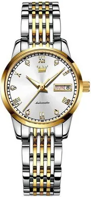 Produktbild von Quarzuhr Quartz Edelstahl Uhr für Damen modisch und leger,