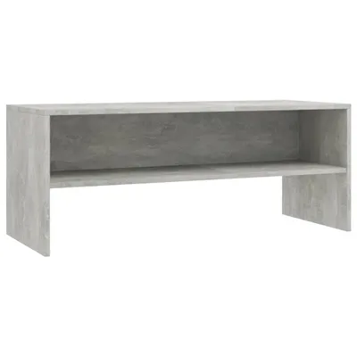 Obrázek produktu pro vidaXL TV skříňka betonová šedá 100x40x40 cm odvozený dřevěný výrobek