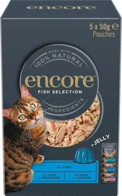 Productafbeelding van Natuurlijk premium natvoer voor katten, visselectie, multipack in gel