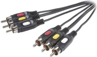 Produktbild von SpeaKa Professional Composite Cinch AV Anschlusskabel [3x Cinch-Stecker