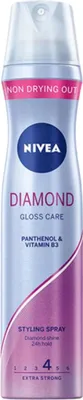 Zdjęcie produktu dla Nivea Lakier do Włosów 250ml Diamond Gloss 4 Nabłyszczający Utrwalenie stylizacji
