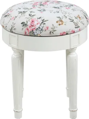 Produktbild von Runder Hocker Poufa Fußhocker Runder Hocker Polsterhocker Sitzhocker Beistell