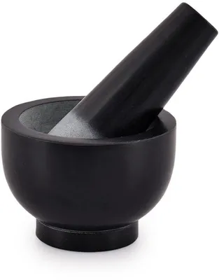 Produktbild von Famanu Mörser und Stößel – Kompakte Größe für Gewürze, Pulver und Tabletten