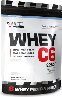 Produktbild von HI TEC Nutrition Whey C-6 - 2250g  White Chocolate