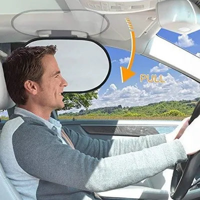 Produktbild von Solidchoice – Sonnenblende für das Auto-Interieur, Griff – Schutz für den Fahrer