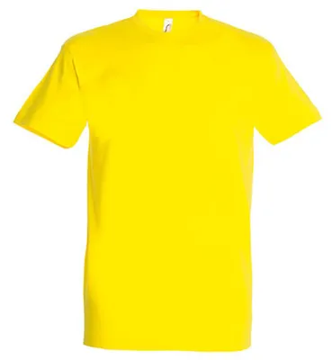 Obrázok produktu pre SOLS – Tričko „Imperial“ pre mužov/ženy Uni, prstencovo tkaná bavlna LT2562 (XL) (citrónová)