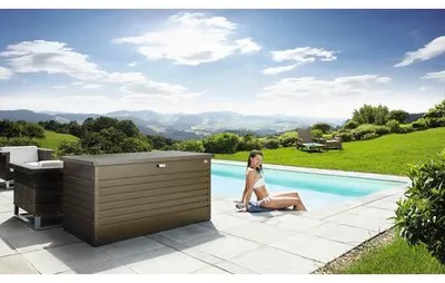 Obrázek produktu pro Zahradní box na polstry Biohort 160, 160 x 79 x 83 cm bronzový metalický