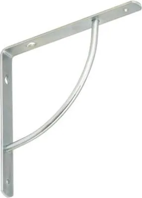 Produktbild von Regalhalter 185x185 mm Regalträger Regalwinkel Wandkonsole Retro silber