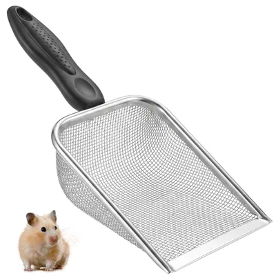 Productafbeelding van Metalen Zandschep voor Hamsters en Reptielen