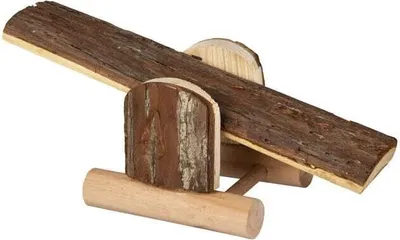 Produktbild von Nagerzubehör - Nagerwippe - ca. 22 x 7 x 8 cm