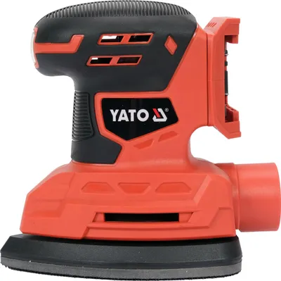 Produktbild von Yato YT-82755, Exzenterschleifer, Schwarz, Orange, 11000 RPM, 2 mm, 69,6 dB, 80,6 dB