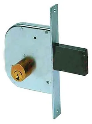 Obrázok produktu pre ZÁMKA NA ZAPUSŤOVANIE PRE BRÁNY, Č. 42020 CISA E50 – Skrinka 84,5 x 95 mm