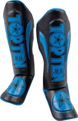 Produktbild von Schienbeinschutz Star Light schwarz/blau XS