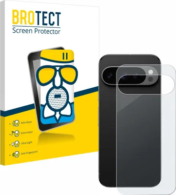 Produktbild von BROTECT Entspiegelungs Schutzglas für Google Pixel 9 Pro (Rückseite) Schutzfolie Panzer Folie Glas Display Schutz matt