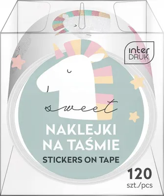 Produktbild von Interdruk Stickerrolle / Aufkleberrolle Kinder 2 Motive