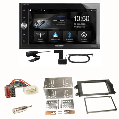 Produktbild von Xzent X-527 Android Auto CarPlay DAB Einbauset für Suzuki SX 4 Fiat Sedici