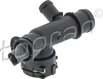Produktbild von TOPRAN 116 597 Kühlmittelflansch für VW Golf VII Schrägheck (5G1, BQ1, BE1, BE2) Wasserflansch
