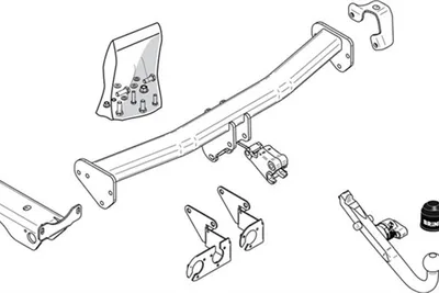 Produktbild von BRINK 424800 Anhängerkupplung 2000kg Max für LAND ROVER Freelander 2 SUV (L359)
