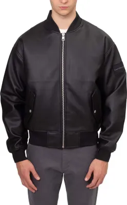 Produktbild von CALVIN KLEIN JEANS - Herren-Bomberjacke aus Kunstleder - Größe M