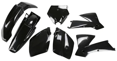 Produktbild von Verkleidungskit UFO PLAST 7-teilig Verkleidungssatz Kunststoff für KTM SX 125 - 450 ccm Bj. 2003, Farbe:schwarz